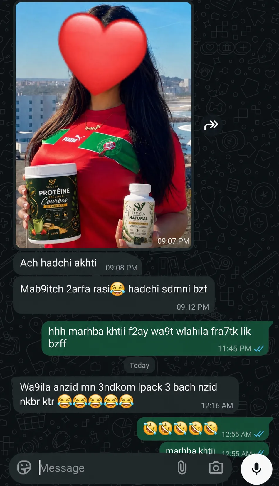 WhatsApp customer review