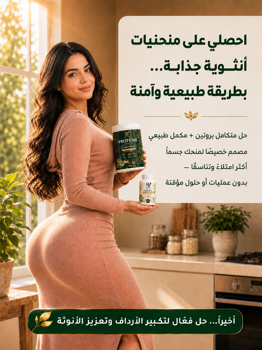 كبّري منحنياتك بشكل طبيعي… وعيشي أنوثتك بثقة