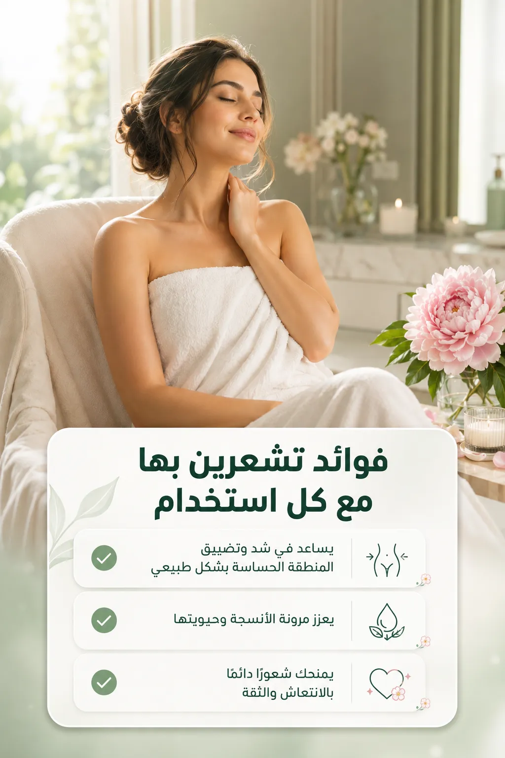 استعيدي إحساس الشد والراحة بلمسة طبيعية - Image 4